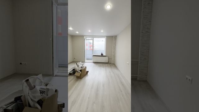 Студия с ОТДЕЛКОЙ и просторным видом из окна!