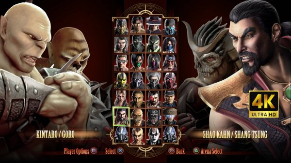 Игра за Goro & Kintaro в Mortal Kombat Komplete Edition на PC Expert в 4K