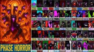 Incredibox Sprunki-Mix: Фазы 10-20 VS Фзаы 40 VS Фаз 50-60-90-100 VS HORROR! 🔥👹