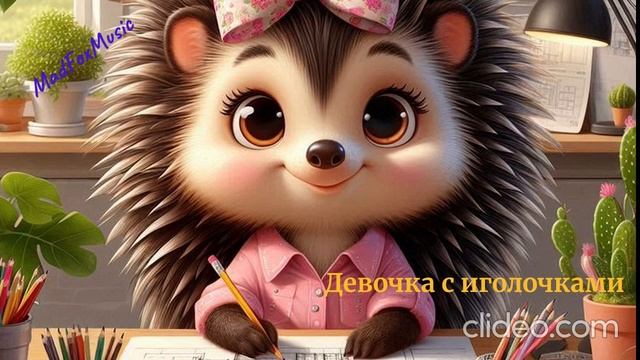Девочка с иголочками) (Ёжичек)