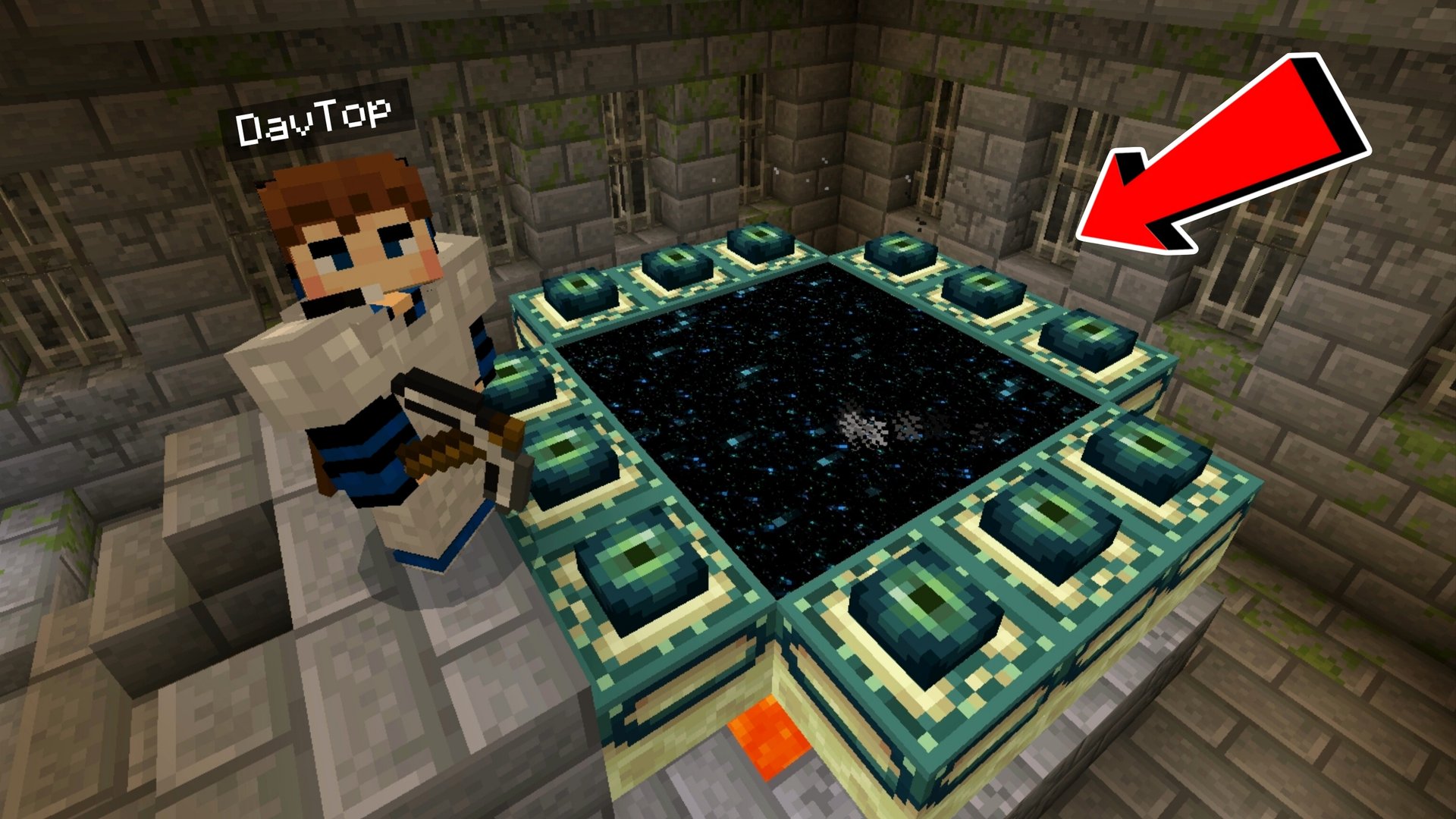 😱НАШЁЛ ЭНДЕР ПОРТАЛ В МАЙНКРАФТ ПЕ!!! *Выживание* смотреть онлайн