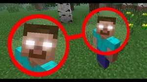 ТРОЛЛИНГ В MINECRAFT: Хиробрин троллит школьника в майнкрафте / Herobrine trolling