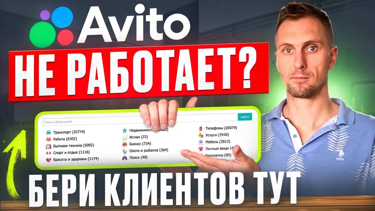 Где Найти КЛИЕНТОВ, Если АВИТО Не РАБОТАЕТ_ Это ФАКТ, о котором МОЛЧАТ КОНКУРЕНТЫ!