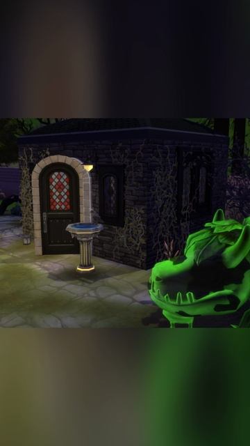 Дом для вампирчика #sims4 #челленджы #снежок #строительство смотреть онлайн