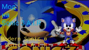 Sonic 3 A.I.R: Modern Sonic