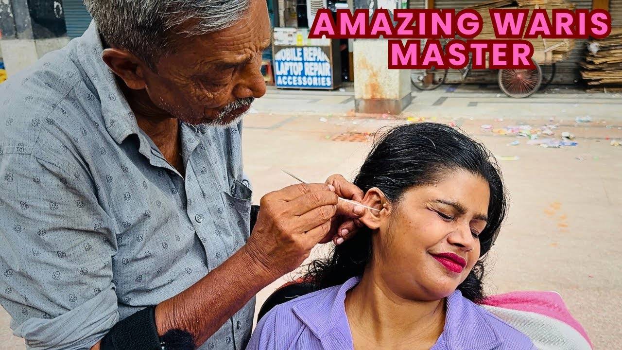 Cosmic Head Massage ASMR ｜ World Famous Waris Barbar ｜ Amazing Head Massage смотреть онлайн