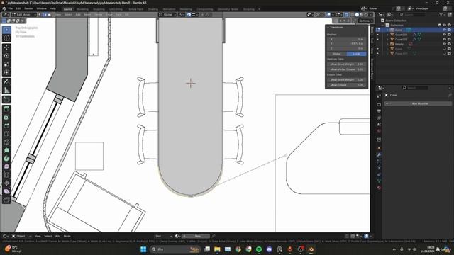 2. References - Floor Plan and Creating The Walls