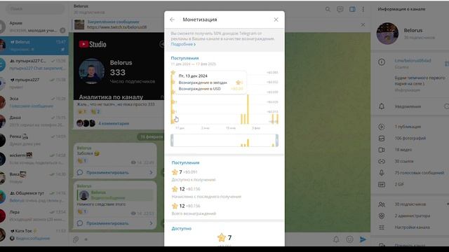 как смотреть статистику телеграм канала смотреть онлайн