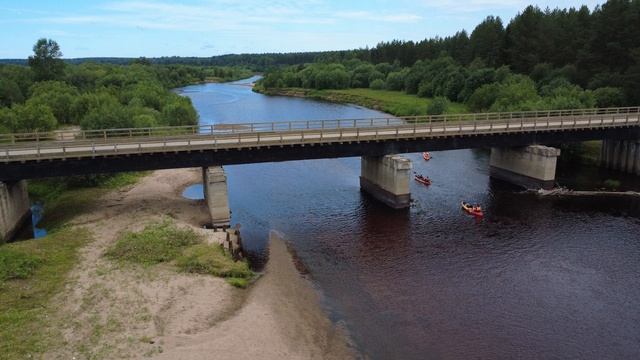 р.Кулой, мост на д. Мелединская.