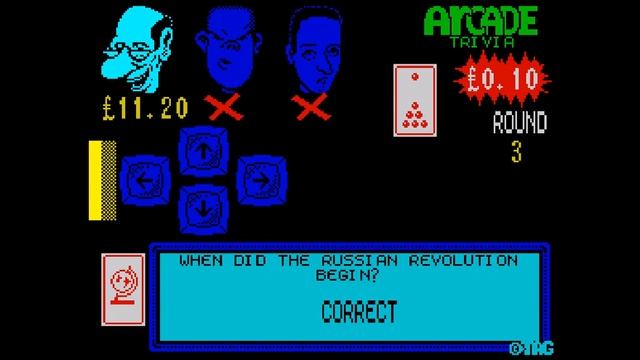 ARCADE TRIVIA QUIZ [ZX Spectrum]