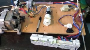 Ремонт стиральной машины Атлант  Стенд для проверки платы управления