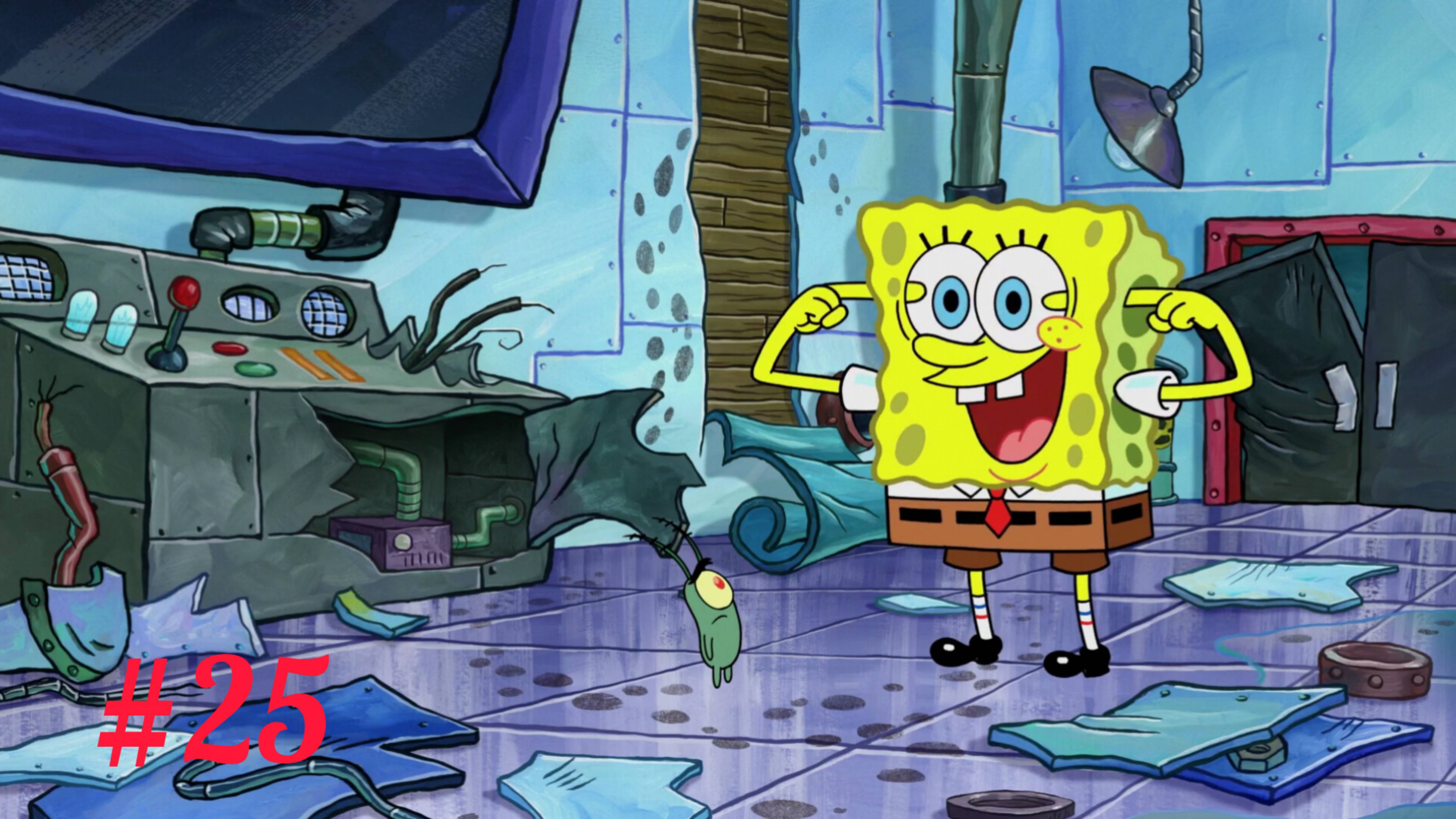 Губка Боб🔥 spongeBob👍 губка боб квадратные штаны😎 игры для детей🤘кулинарный поединок #25 смотреть онлайн