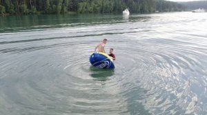 Покатушки на воднике, Иркутское водохранилище 27-06-2020