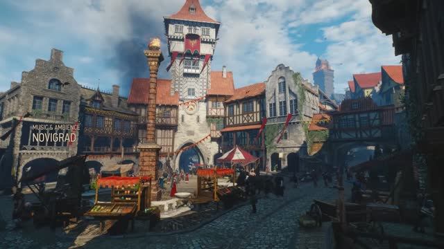 Novigrad – Music & Ambience – Witcher 3 смотреть онлайн