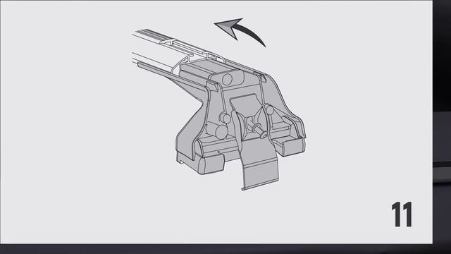 Багажник Rollster на интегрированный рейлинг смотреть онлайн