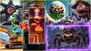 8 Монстров, выполняющих задание - Вращающееся колесо 3