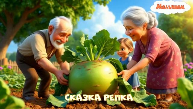 Сказка Репка мультфильм|АудиоСказка|народные|детские|рассказ|онлайн|мультфильм| смотреть онлайн