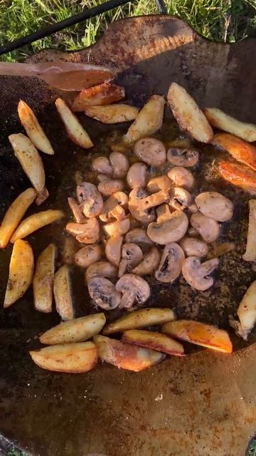 #рецепт жареной картошки