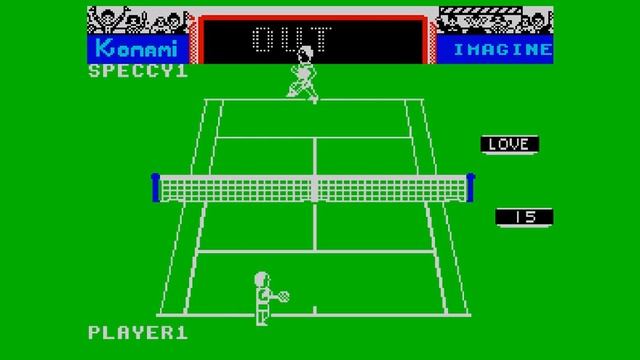 KONAMI'S TENNIS [ZX Spectrum]