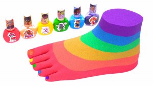 Кинетический песок. Лепим из песка. АСМР видео для детей. развивающие мультики