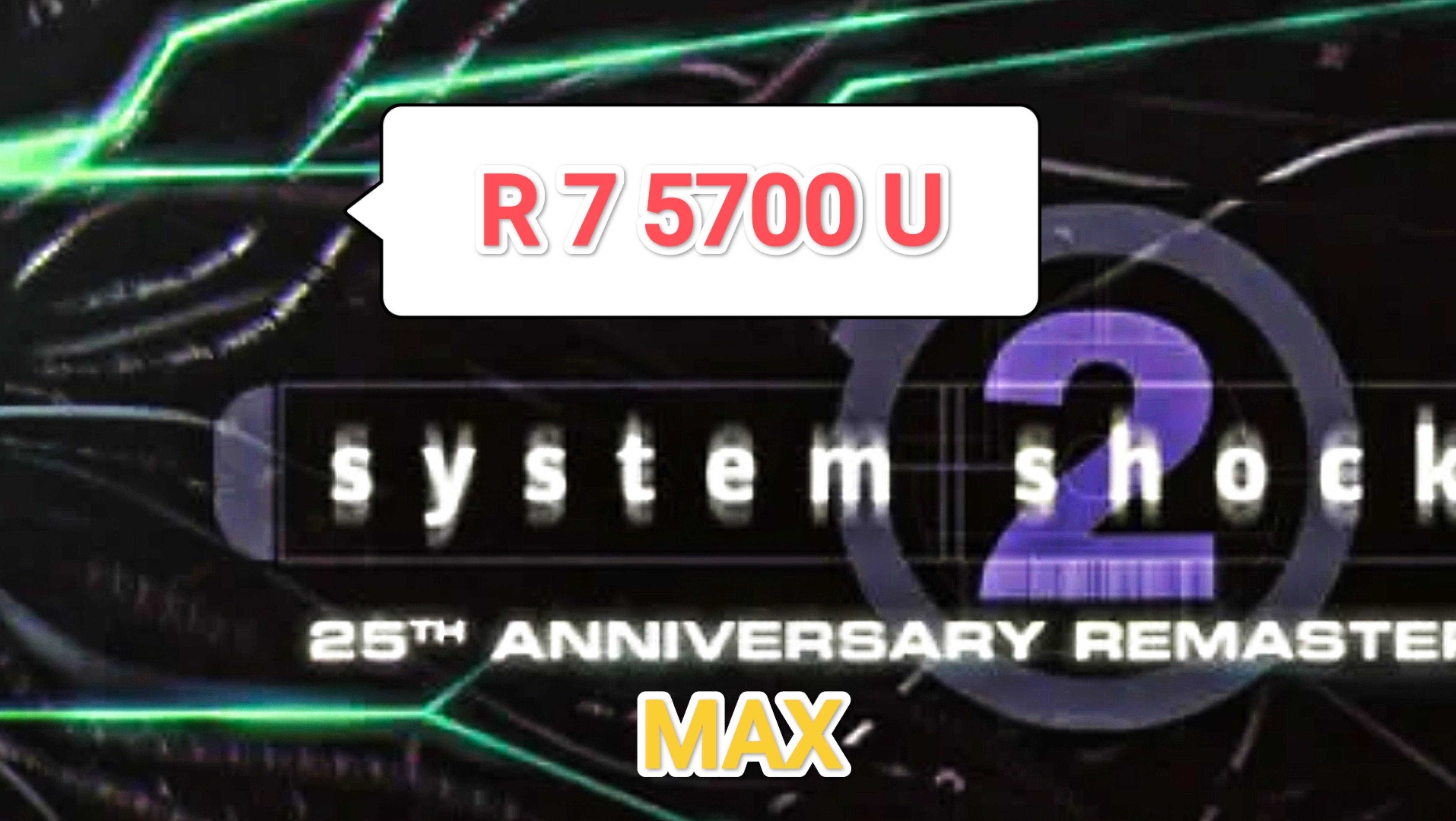 System Shock 2 25th Anniversary Remaster vs Lenovo R 7 5700 U смотреть онлайн