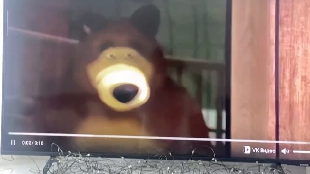 С первым Сентября! Маша и Медведь, прикол! Смотреть до конца! смотреть онлайн