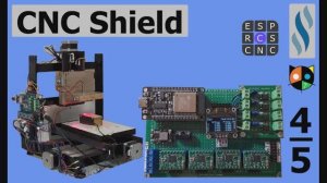 4/5  ЧПУ Шилд на Макетной плате. Тесты. Новое в CNC_RCS.
(Флюид с дисплеями 3.9.7 в описании).
