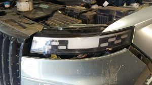 JAECOO J7 как снять переднюю блок фару с поворотником и габаритам(не основная фара.)