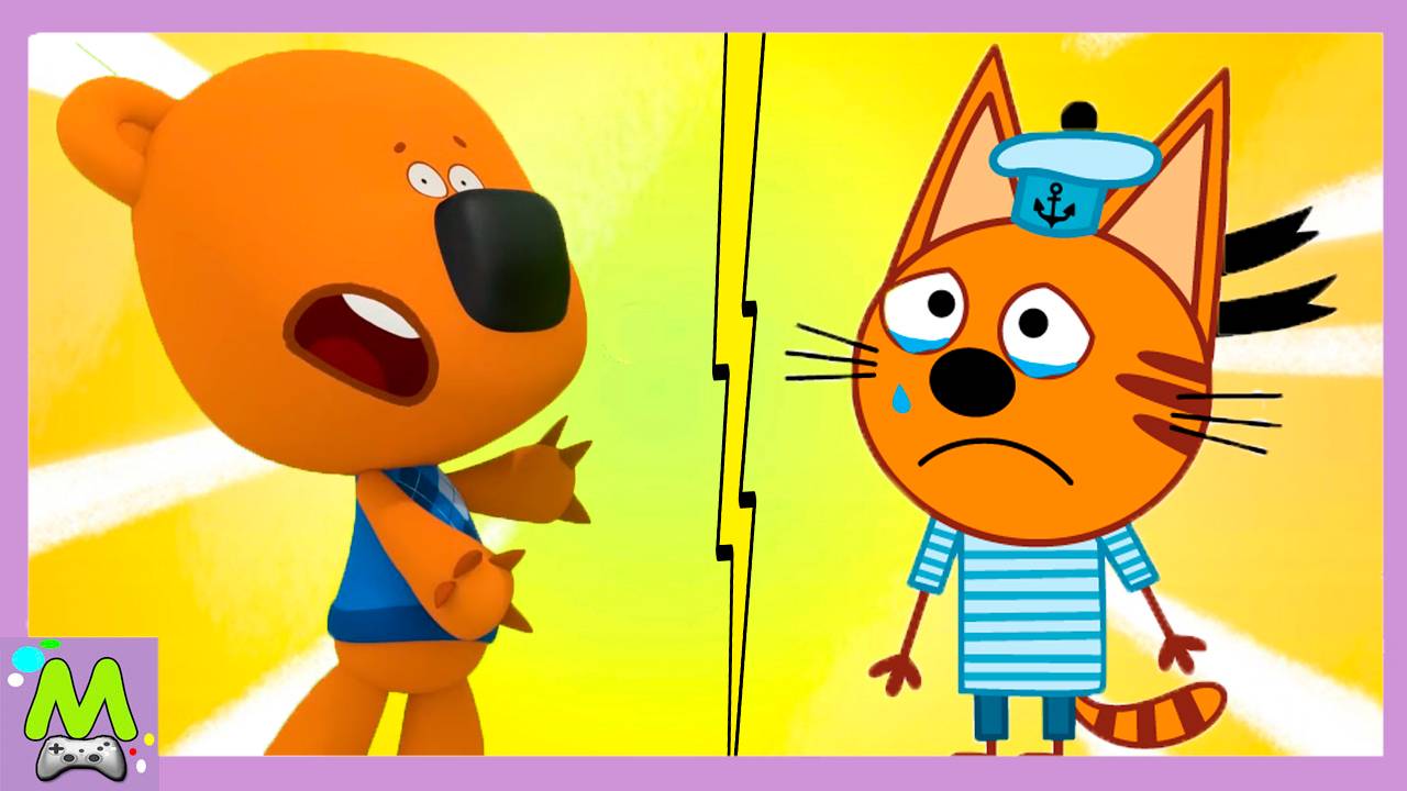 Три Кота против Ми-Ми-Мишек.Мини-Игры от Карамельки и Кеши.Мультик Игра смотреть онлайн