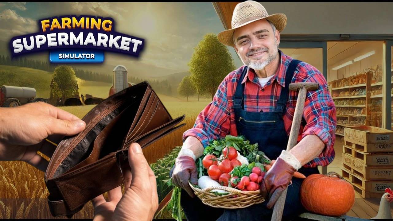 НА ГРАНИ БАНКРОТСТВА | СИМУЛЯТОР ФЕРМЫ Farming & Supermarket Simulator #13 смотреть онлайн