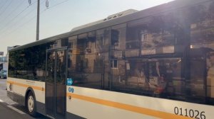 Автобус ЛиАЗ-5292.65-03 следует по маршруту 888к ”Микрорайон Красная Горка - м. Некрасовка”