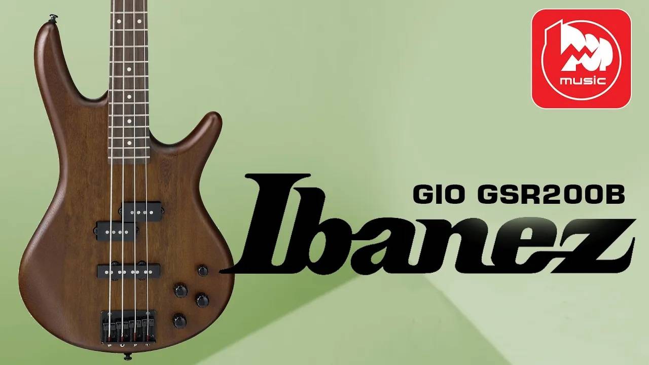 Бас-гитара IBANEZ GIO GSR200B - с регулятором "просто сделать хорошо":) смотреть онлайн