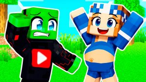 😨СУМАСШЕДШАЯ ФАНАТКА БЕРЕМЕННА от МЕНЯ в МАЙНКРАФТ