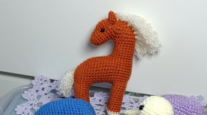 Маленькая лошадка крючком. Пони крючком