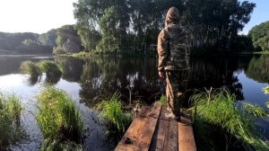 Наловил экзотических рыбин.