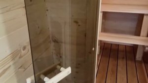 Обзор бани 4 м + козырек 0,3 м