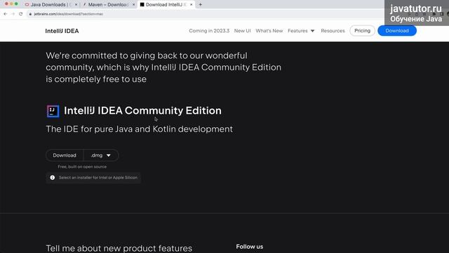 ПО для занятий Java. Создание Maven Java-проекта смотреть онлайн