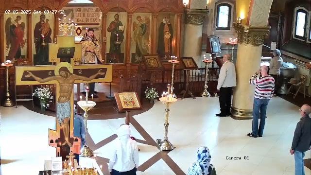 Божественная литургия, заупокойная лития. 5.07.2025 в 9-00. смотреть онлайн