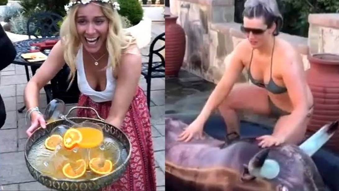 Смешные видео ● неудачные падения в воду, подборка Приколы над людьми смотреть онлайн