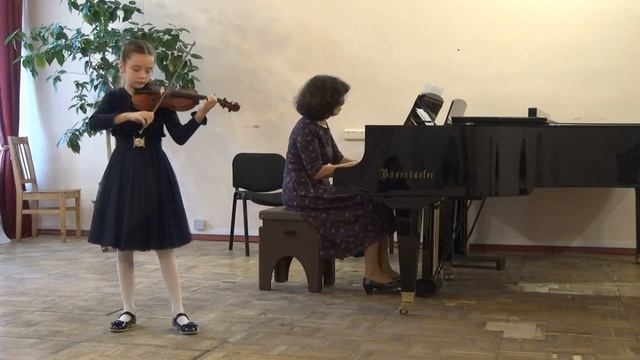 Анна Аникина - Крейслер Прелюдия и Аллегро Fritz Kreisler, Praeludium and Allegro смотреть онлайн