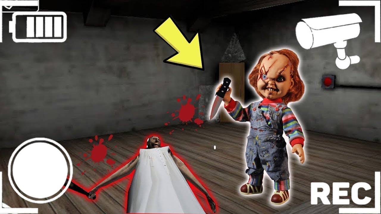 СЛЕЖУ ЧЕРЕЗ КАМЕРУ ЗА БАБКОЙ ГРЕННИ И КУКЛОЙ ЧАКИ В МАЙНКРАФТ НОВЫЙ СЕКРЕТ GRANNY смотреть онлайн