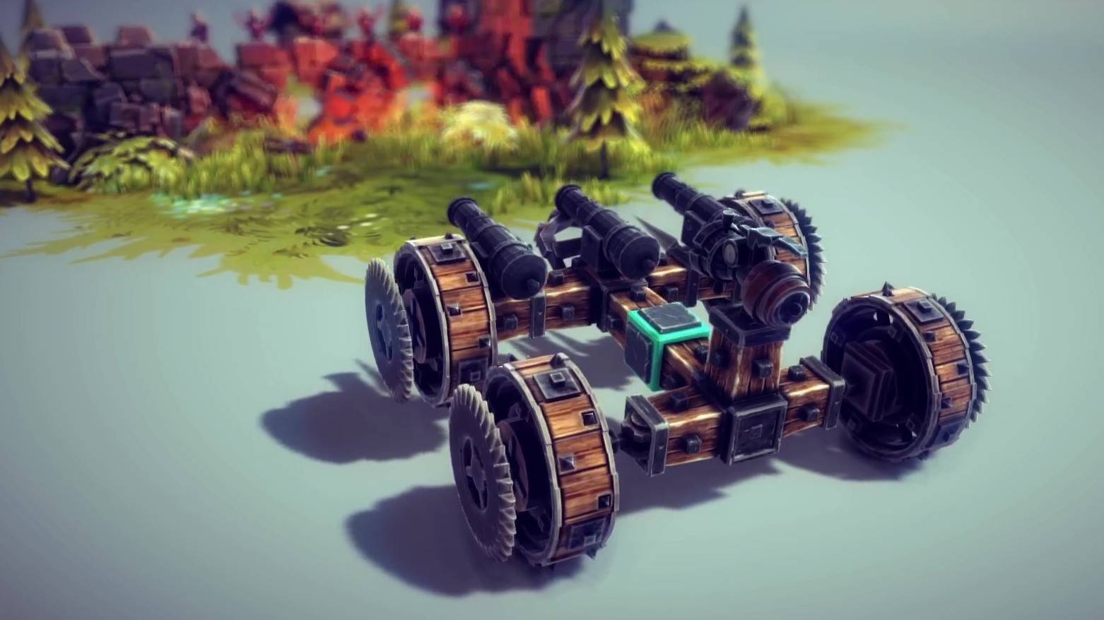 Крутой редактор сражений - Besiege