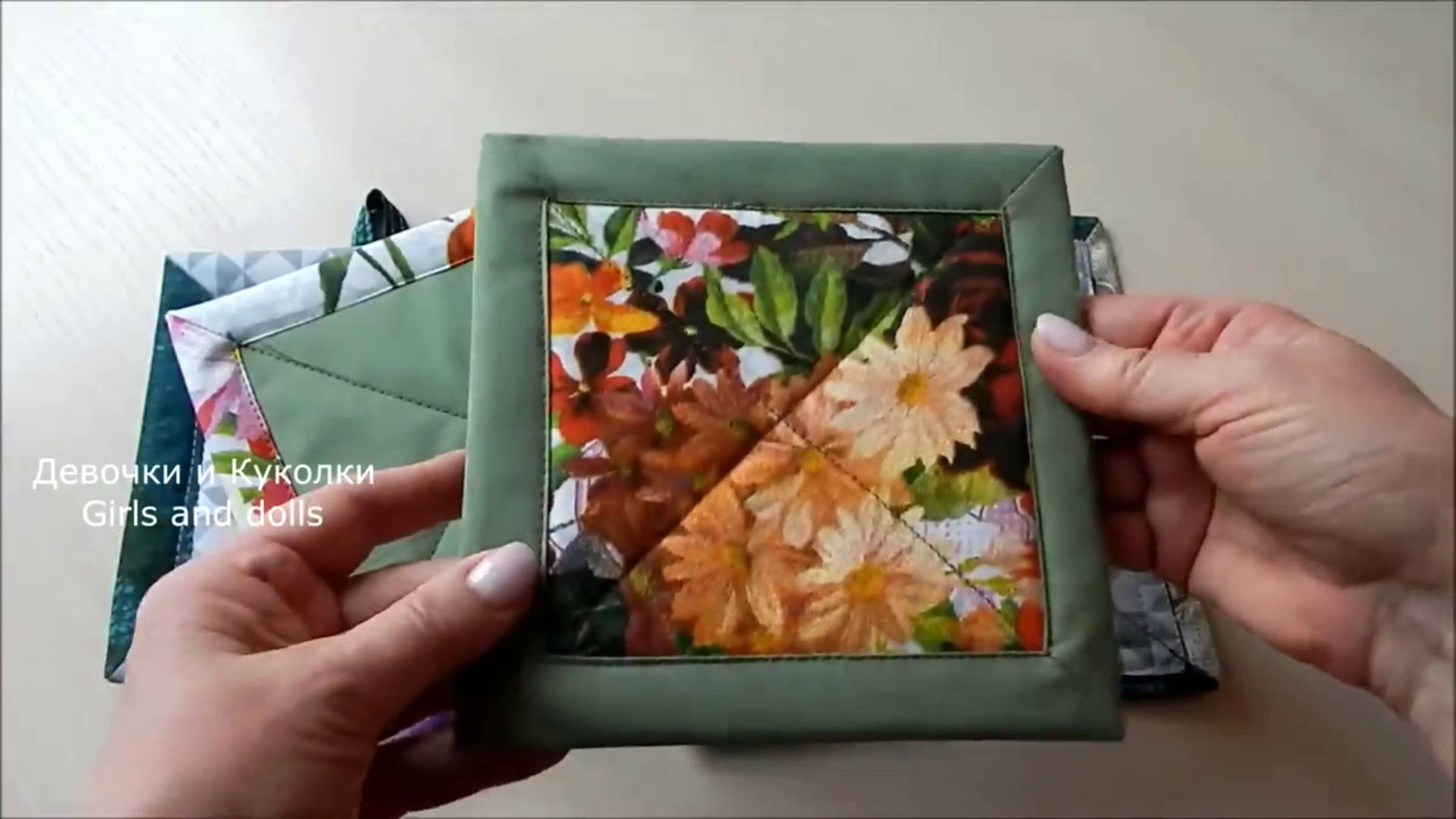 Так просто сделать уголок вы ещё не пробовали! 2 способа шитья без косой бейки. Мастер класс. DIY смотреть онлайн