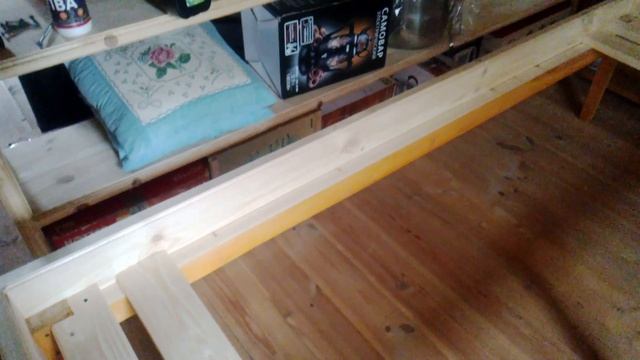 Кровать из массива сосны своими руками. смотреть онлайн