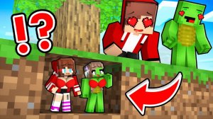 Большие парни против мини девочек в Майнкрафте, мультфильм