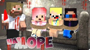 🤯 Маньяк в Отеле! Нам КОНЕЦ! Дети на море 3 серия в Майнкрафт НУБИК