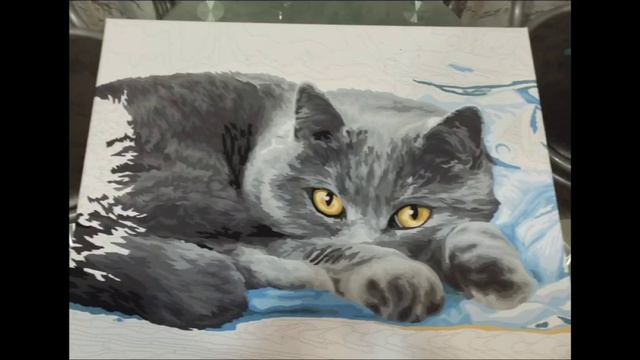 В последнее время я увлеклась картинами по номерам