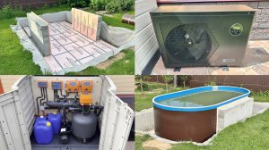 Вкапываемый Бассейн - Этапы Монтажа, Заглубление Под Ключ