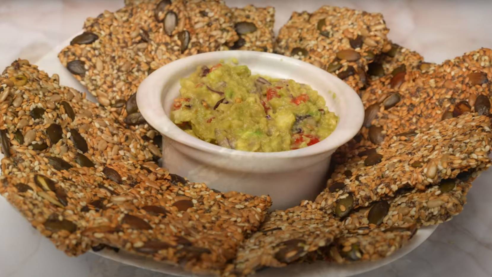 Хрустящие хлебцы из семян