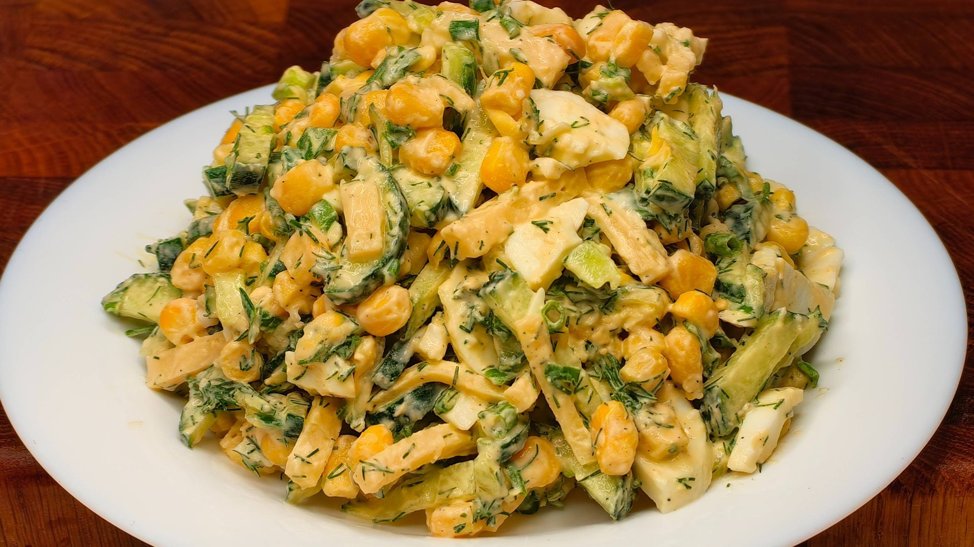 Вкуснейший САЛАТ на Праздничный Стол. Без Майонеза! РЕЦЕПТ этого Салата будут просить все гости смотреть онлайн